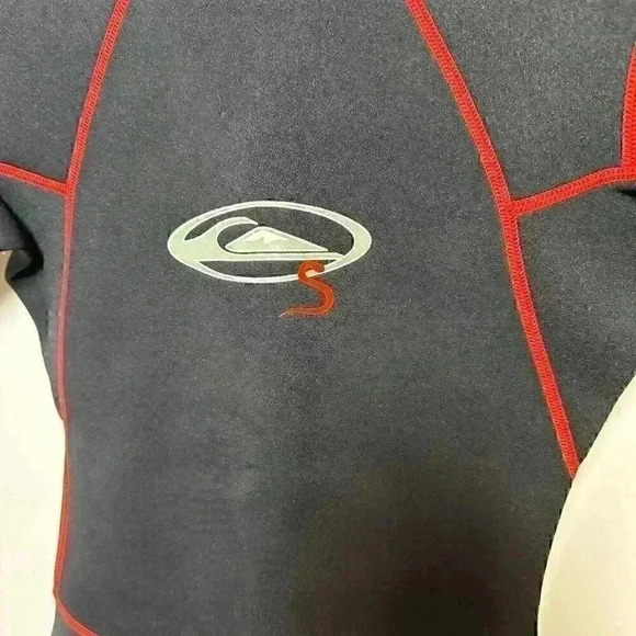 Quiksilver Boys Short Sleeve Back Zip Spring Suit - Size 12 - Picture 2 of 7